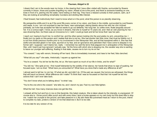 Writing/The Wedding Story/Dream screenshot