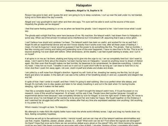 Writing/The Wedding Story/Halapatov screenshot