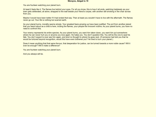 Writing/The Wedding Story/SecondPerson screenshot