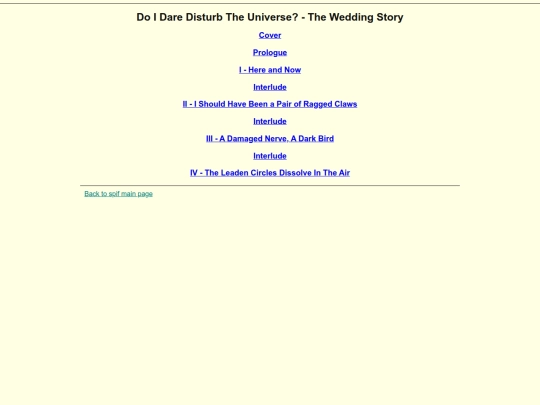 Writing/The Wedding Story/contents screenshot