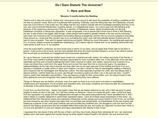 Writing/The Wedding Story/weddings screenshot