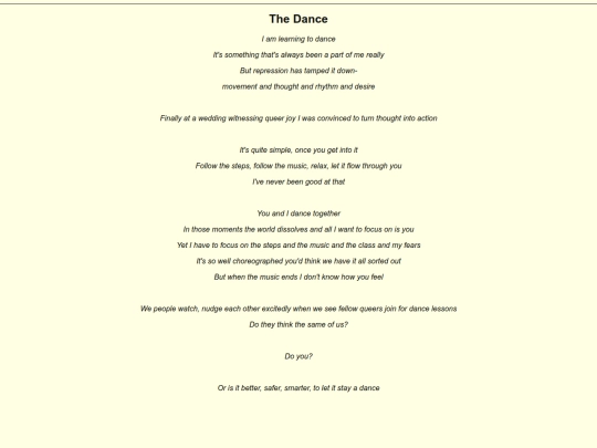 Writing/TheDance screenshot