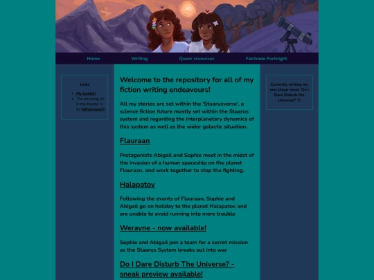 writing screenshot