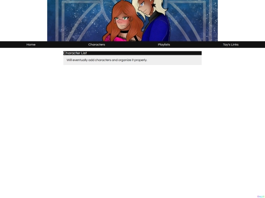 characterlist screenshot