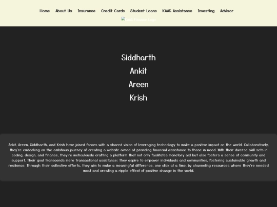 AboutUs screenshot