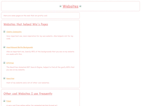 websites screenshot