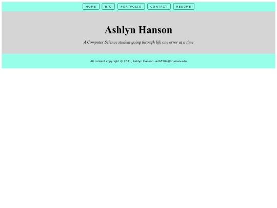 portfolio screenshot