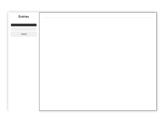 diary screenshot