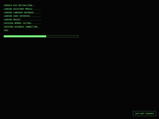 Console/Oracle screenshot