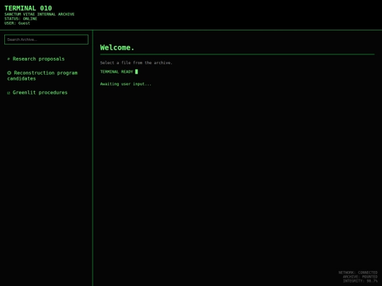Console/R-404 screenshot