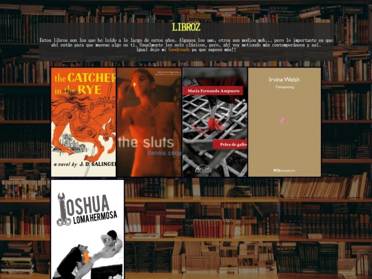 libros screenshot