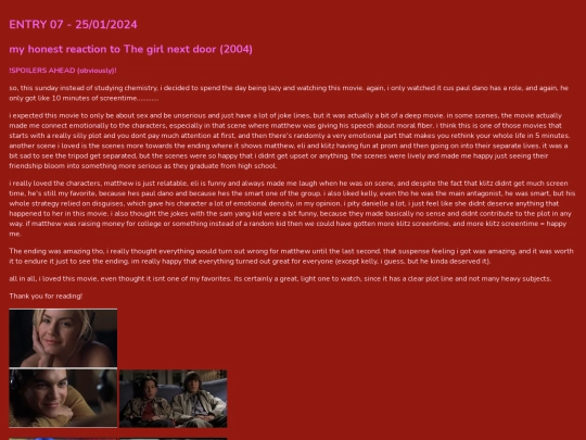 blog/entryzeroseven screenshot