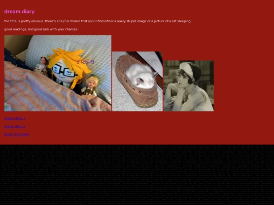 dream diary/dreamdiary screenshot