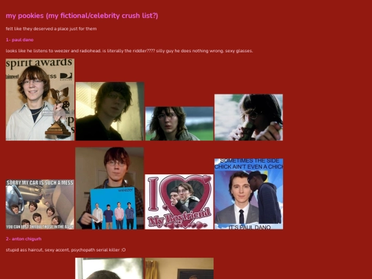 others/sebscrushlist screenshot