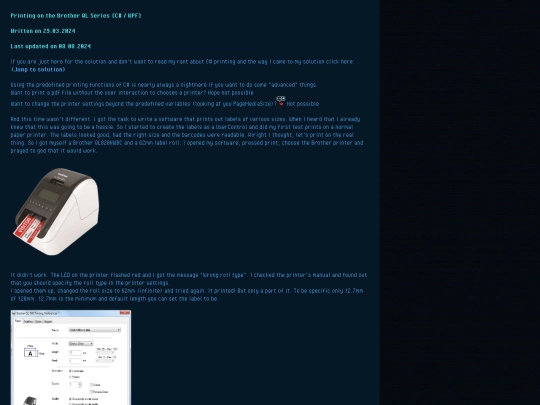 programming screenshot