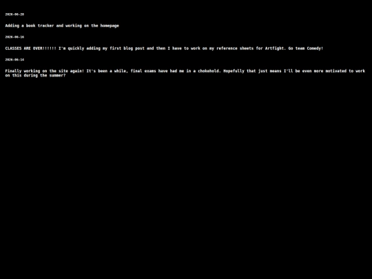miniblog screenshot