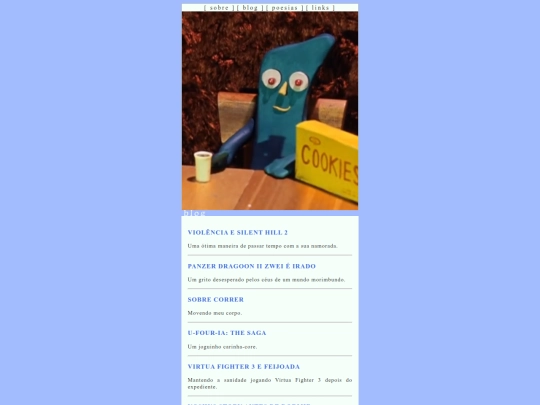 blog screenshot