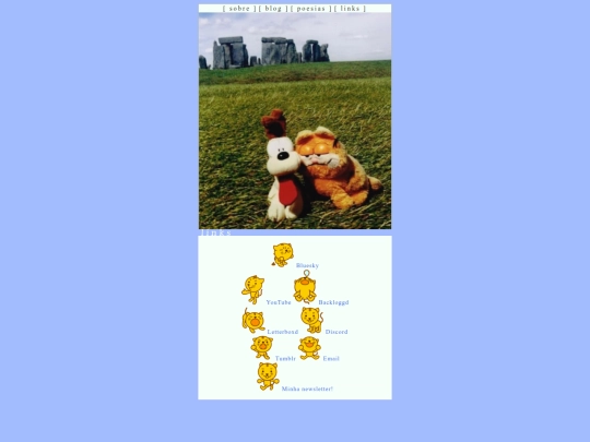 links screenshot