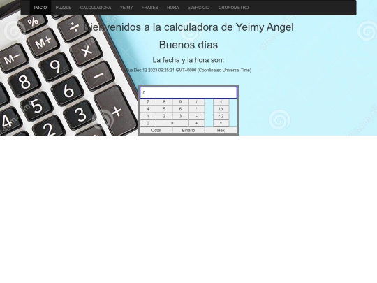 calculadorayei screenshot