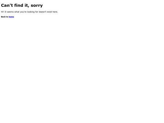 not_found screenshot