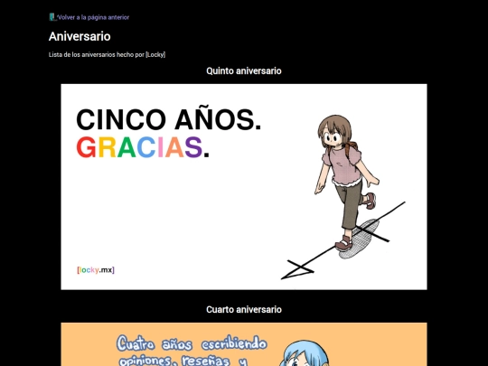 aniversario screenshot
