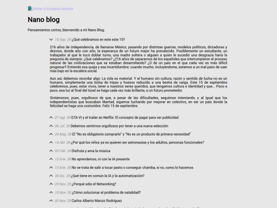 nanoblog screenshot