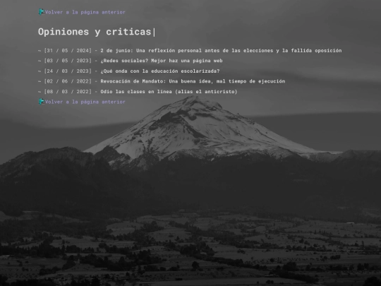 secciones/opiniones screenshot