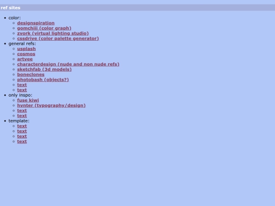 blog/refsites screenshot