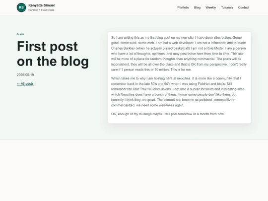 blogs/2026/05/19/first-blog-post screenshot
