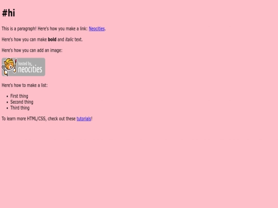index screenshot