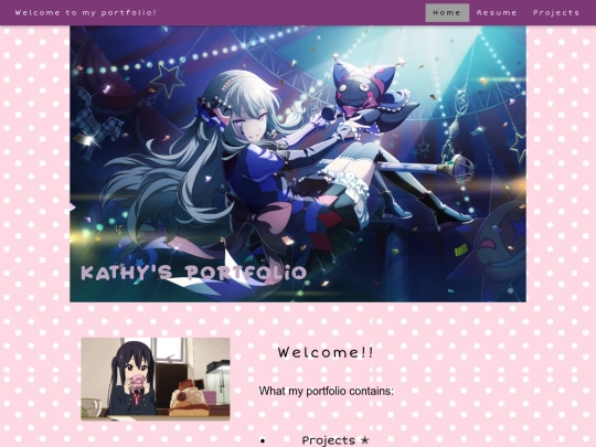portfolio screenshot