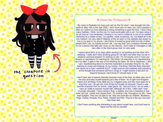 webmaster screenshot