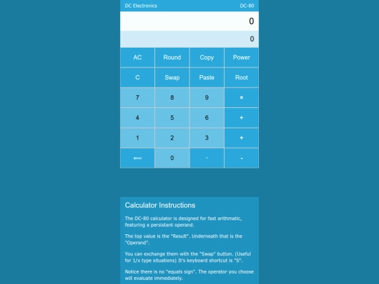 calc screenshot