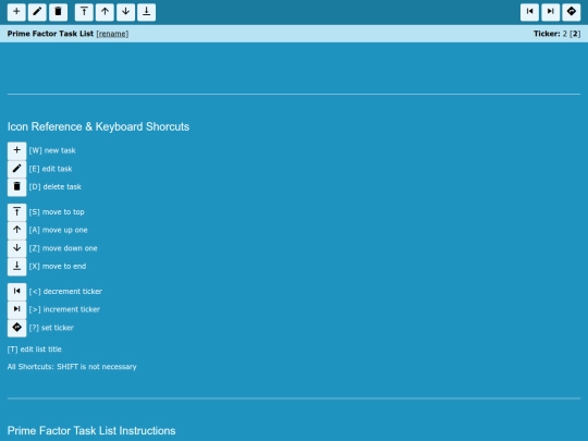 prime-list screenshot