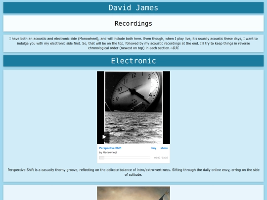 recordings screenshot