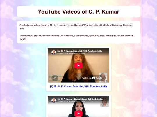 videos screenshot