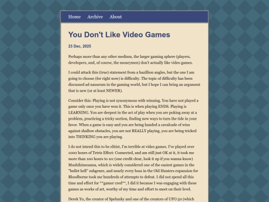 posts/2025-12-23-You-Don't-Like-Video-Games screenshot