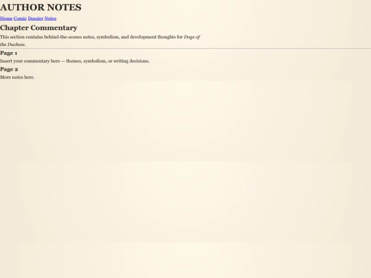 notes screenshot