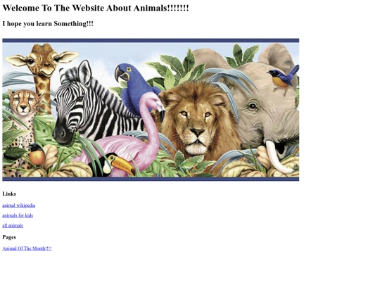 animals screenshot