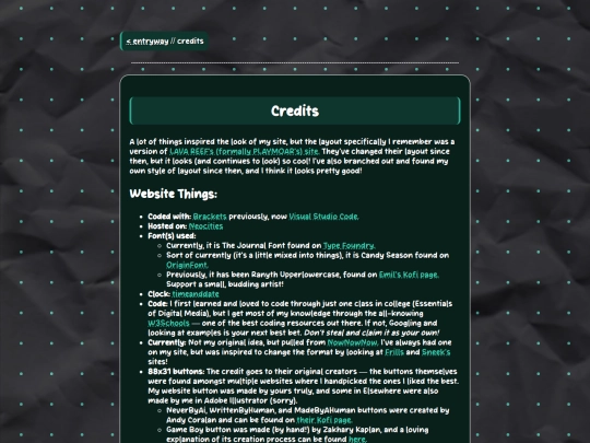 cred screenshot