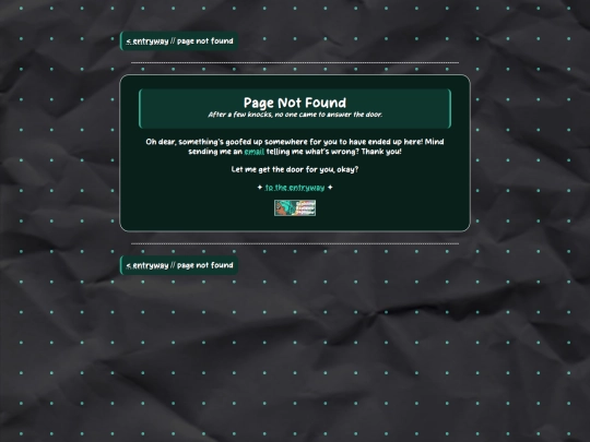 not_found screenshot