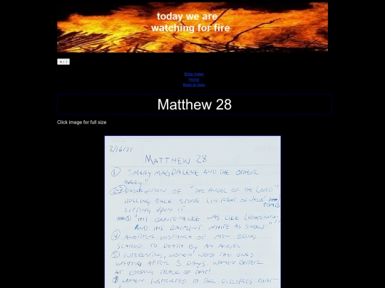 matthew28 screenshot