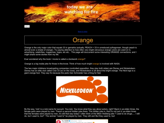 orange screenshot