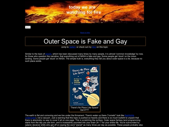 outerspaceisfakeandgay screenshot
