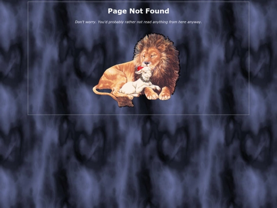 not_found screenshot