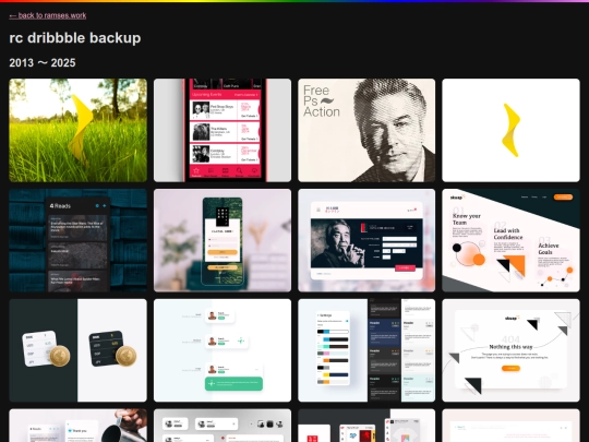 dribbble screenshot