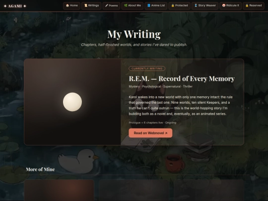 Writing/new screenshot