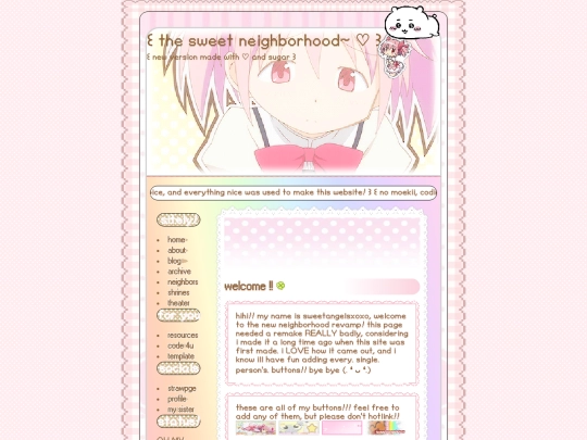 links screenshot