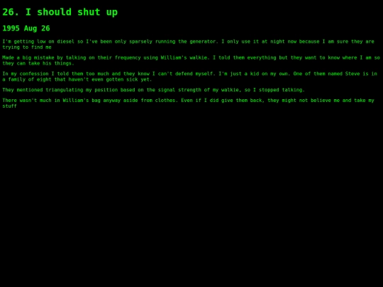 blogs/26hunted screenshot