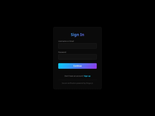 Signinasuser screenshot
